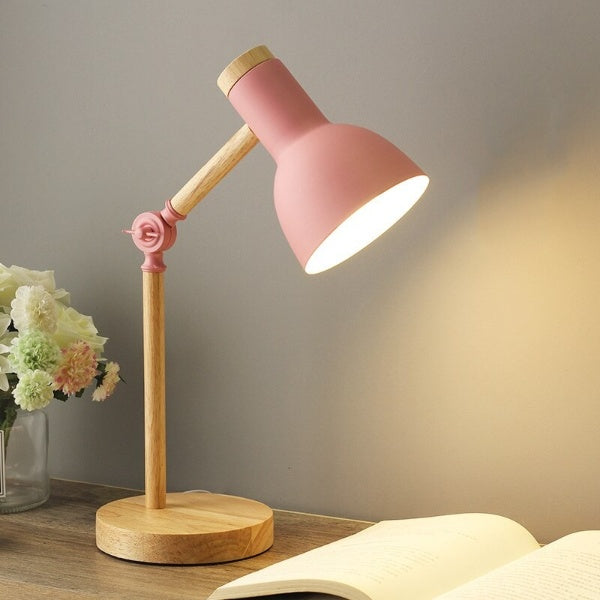 Nordic Wood Desk Lamp