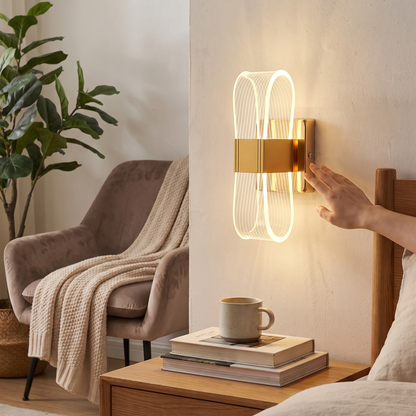 Nordic Luxury LED Wall Lamp | Modern Aluminium Decorative Light