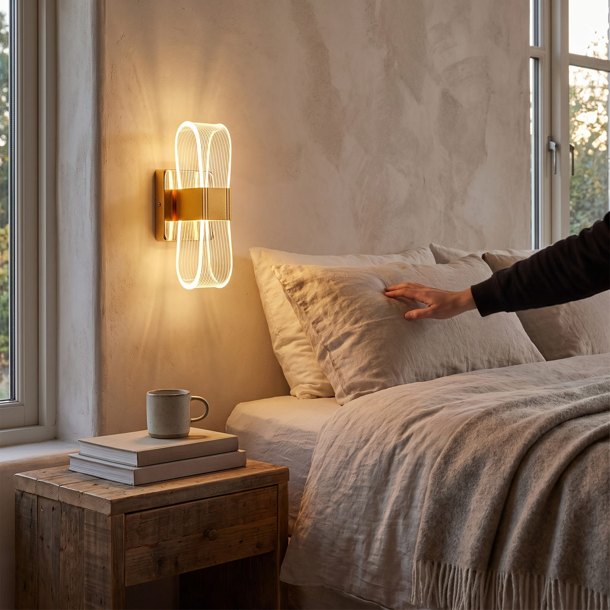 Nordic Luxury LED Wall Lamp | Modern Aluminium Decorative Light