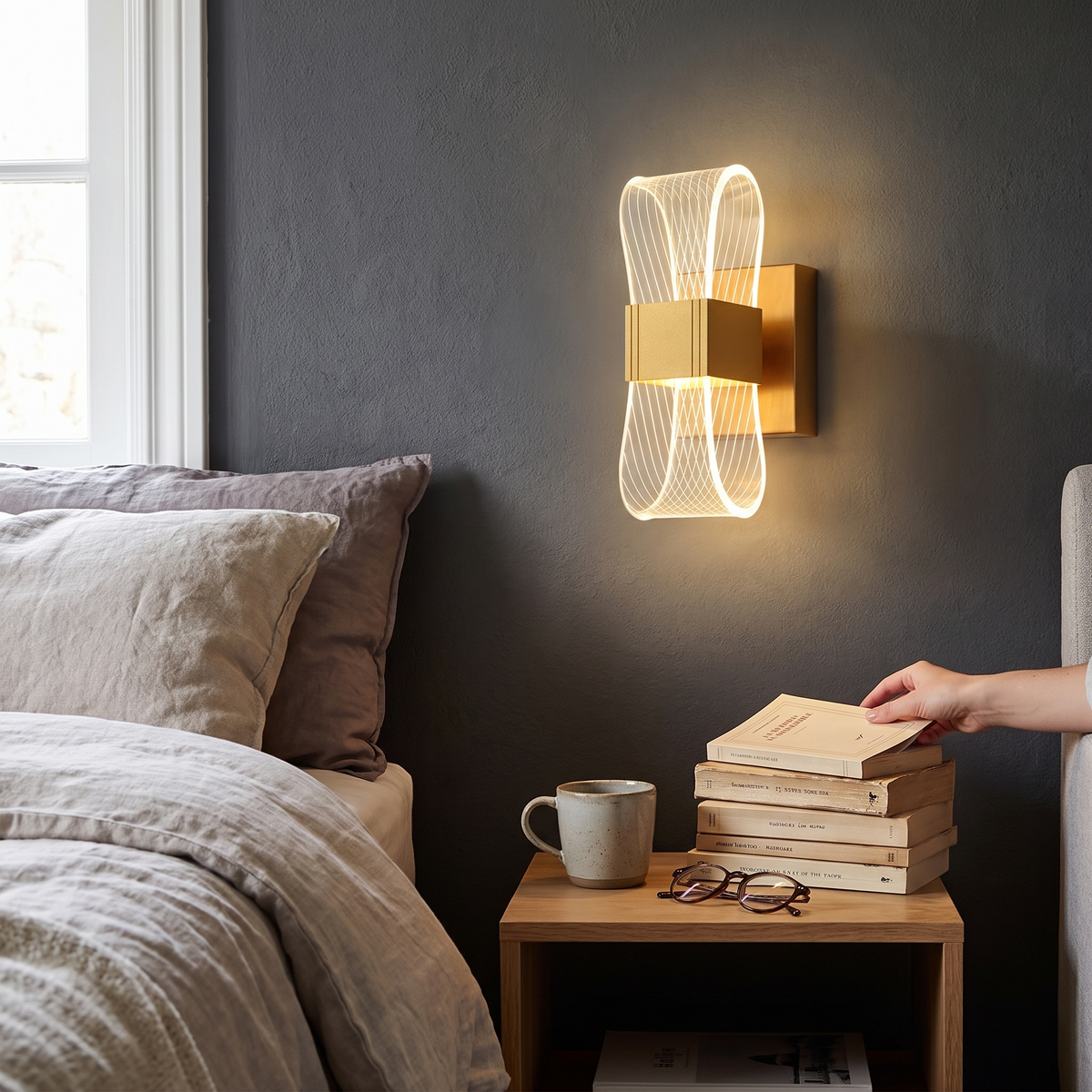 Nordic Luxury LED Wall Lamp | Modern Aluminium Decorative Light
