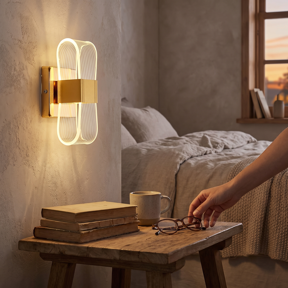 Nordic Luxury LED Wall Lamp | Modern Aluminium Decorative Light