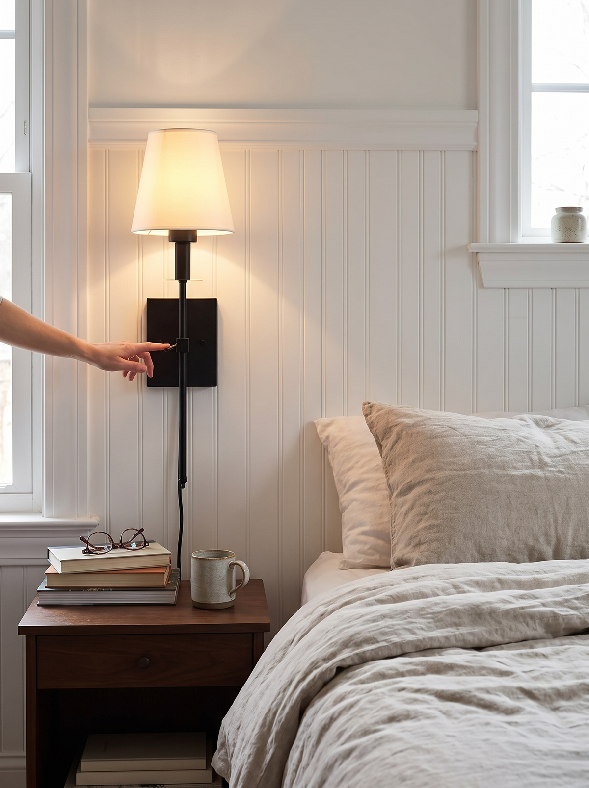 Nordic Elegance LED Wall Sconce lifestyle 2